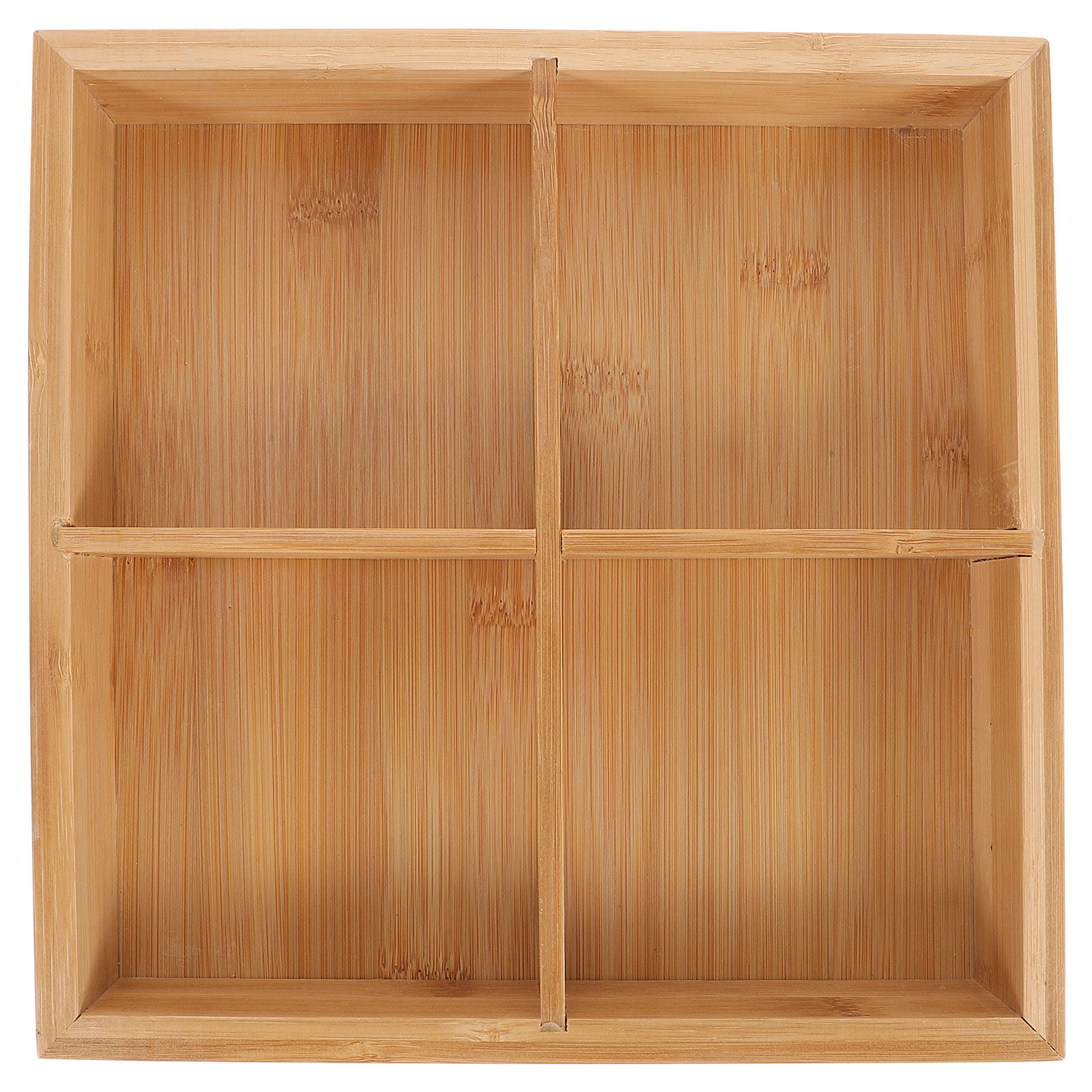 Bamboo Serving Tray with 6 Com - Food Snacks For Party review and price