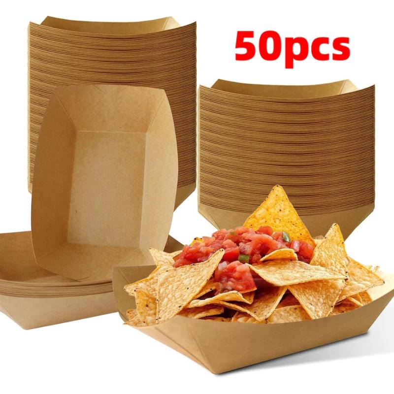 Heat Resistant Disposable Kraf - Food Snacks For Camping review and price