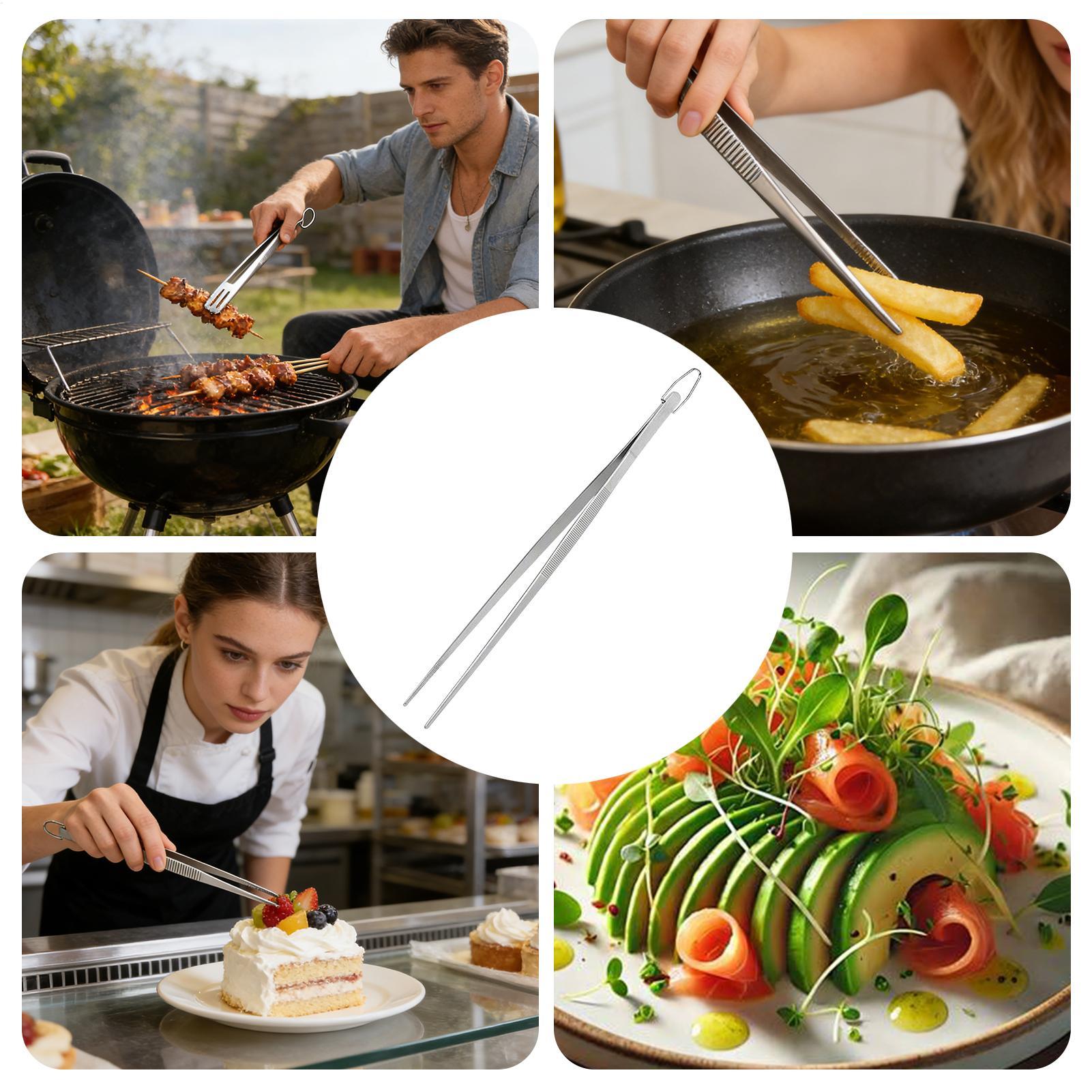 Cooking Tongs Tweezers Food To - Food Snacks For Party review and price