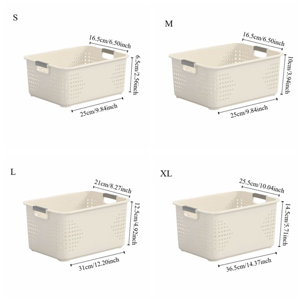 Durable Plastic Storage Basket - Food Snacks Basket review and price