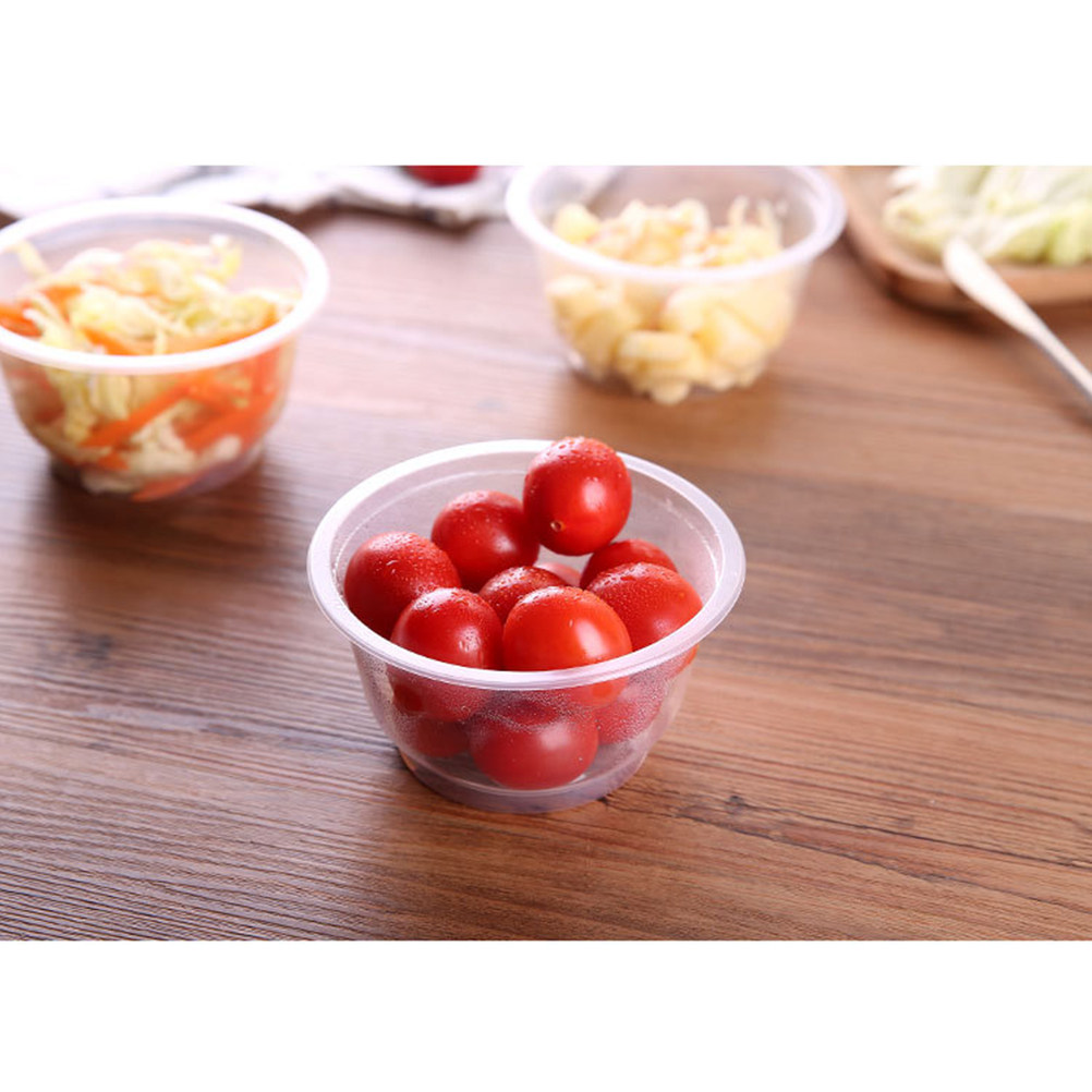 50Pcs Disposable Plastic Bowls - Food Snacks For Party review and price