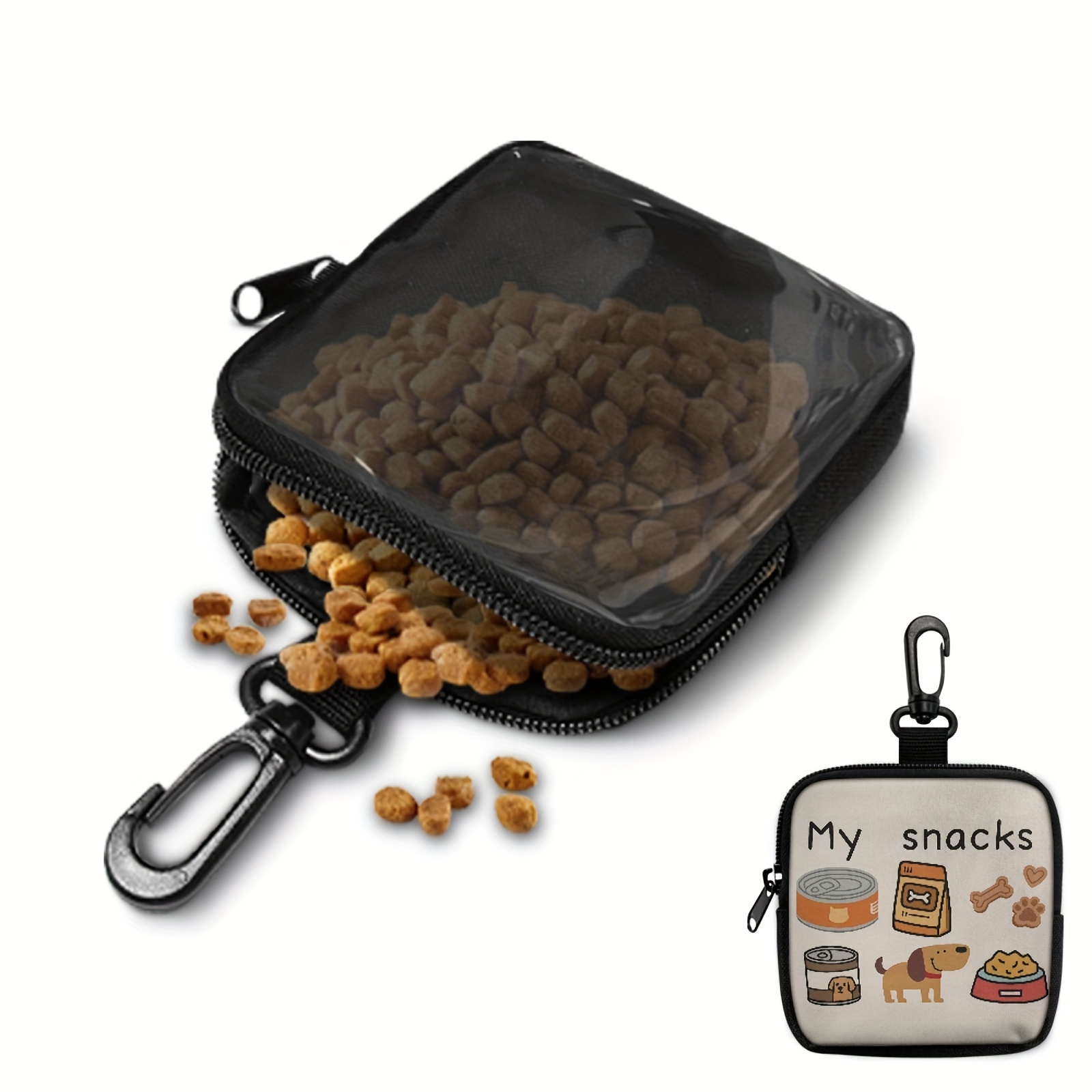 Portable Dog Treat Pouch Pet T - Food Snacks For Camping review and price