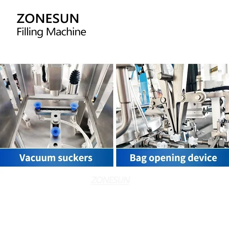 ZONESUN ZS-GB200 Automatic Gra - Food Snacks Packets review and price