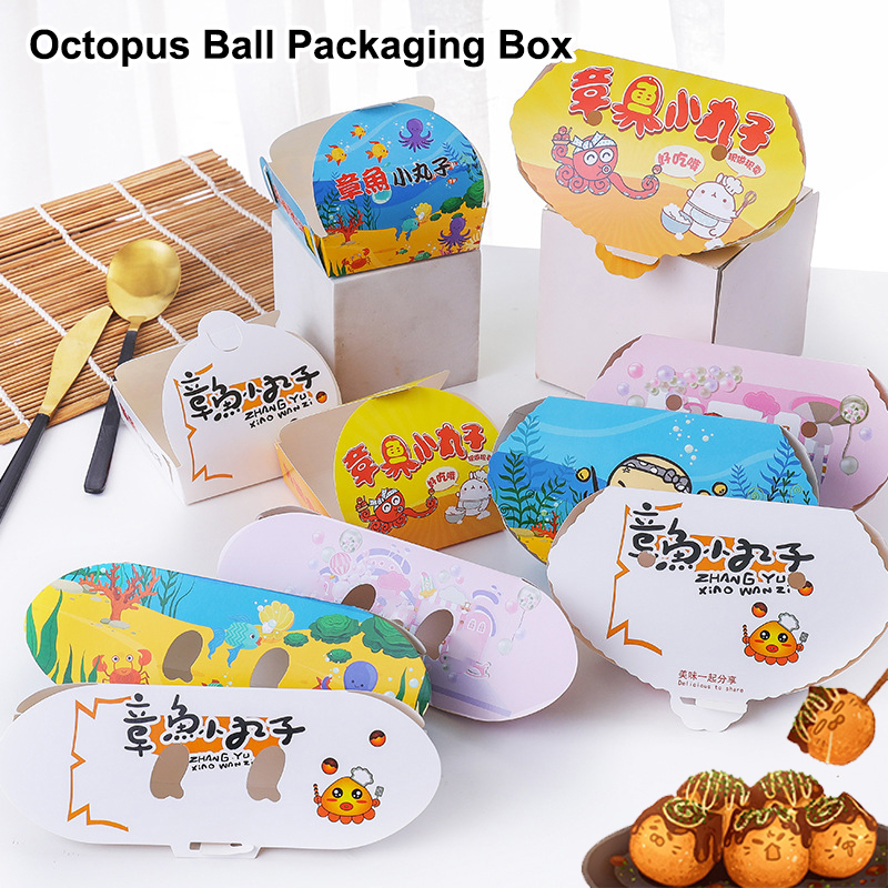 100Pcs Disposable Cartoon Octo - Food Snacks For Party review and price