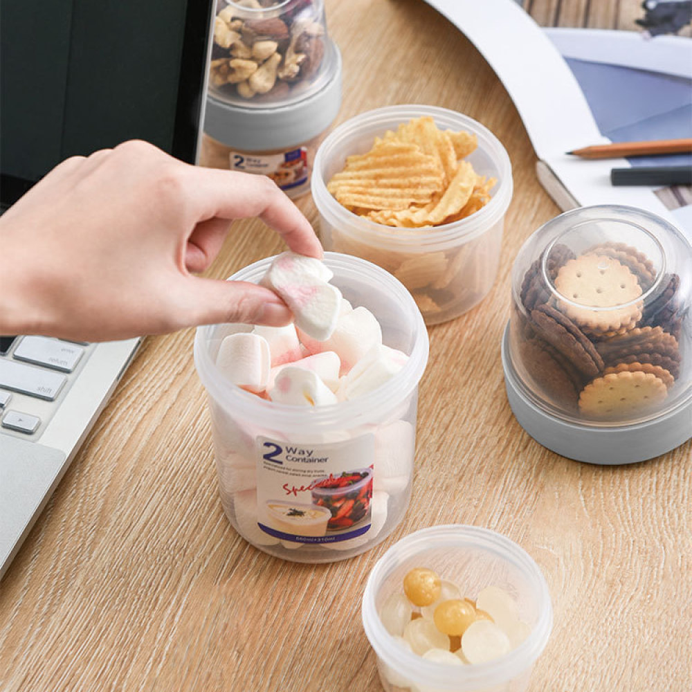 Double Layer Airtight Food Box - Baby Food Snacks Yogurt review and price