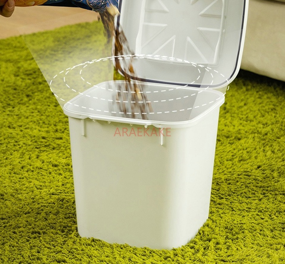 Cat food bucket, dog food stor - Food Snacks Items review and price