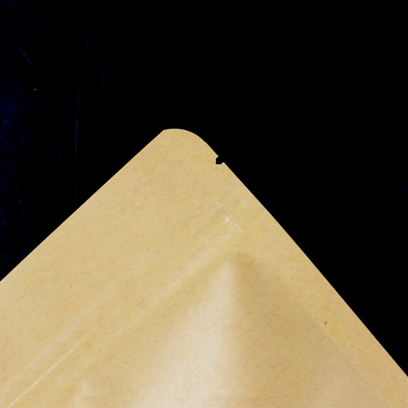 100PCS Brown Doypack Kraft Pac - Food Snacks Packets review and price