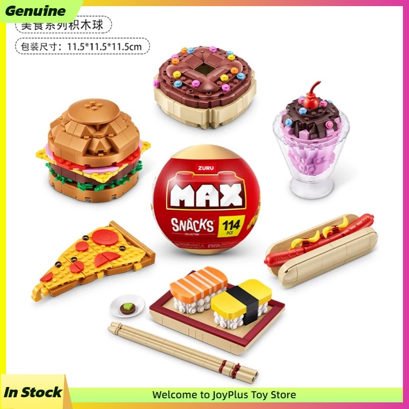 ZURU MAX Snacks Blind Box Buil - Food Snacks Items review and price