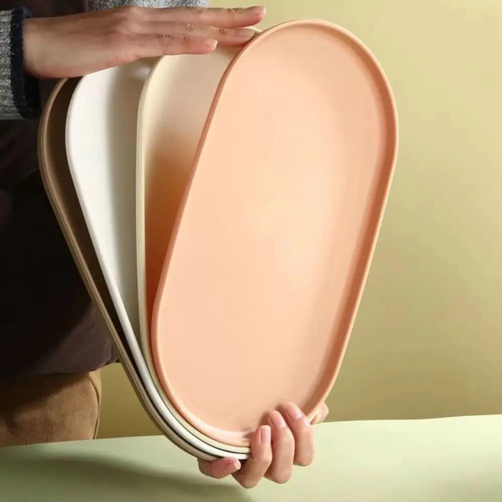 Stackable Fruit Plate Oval Sha - Food Snacks For Camping review and price