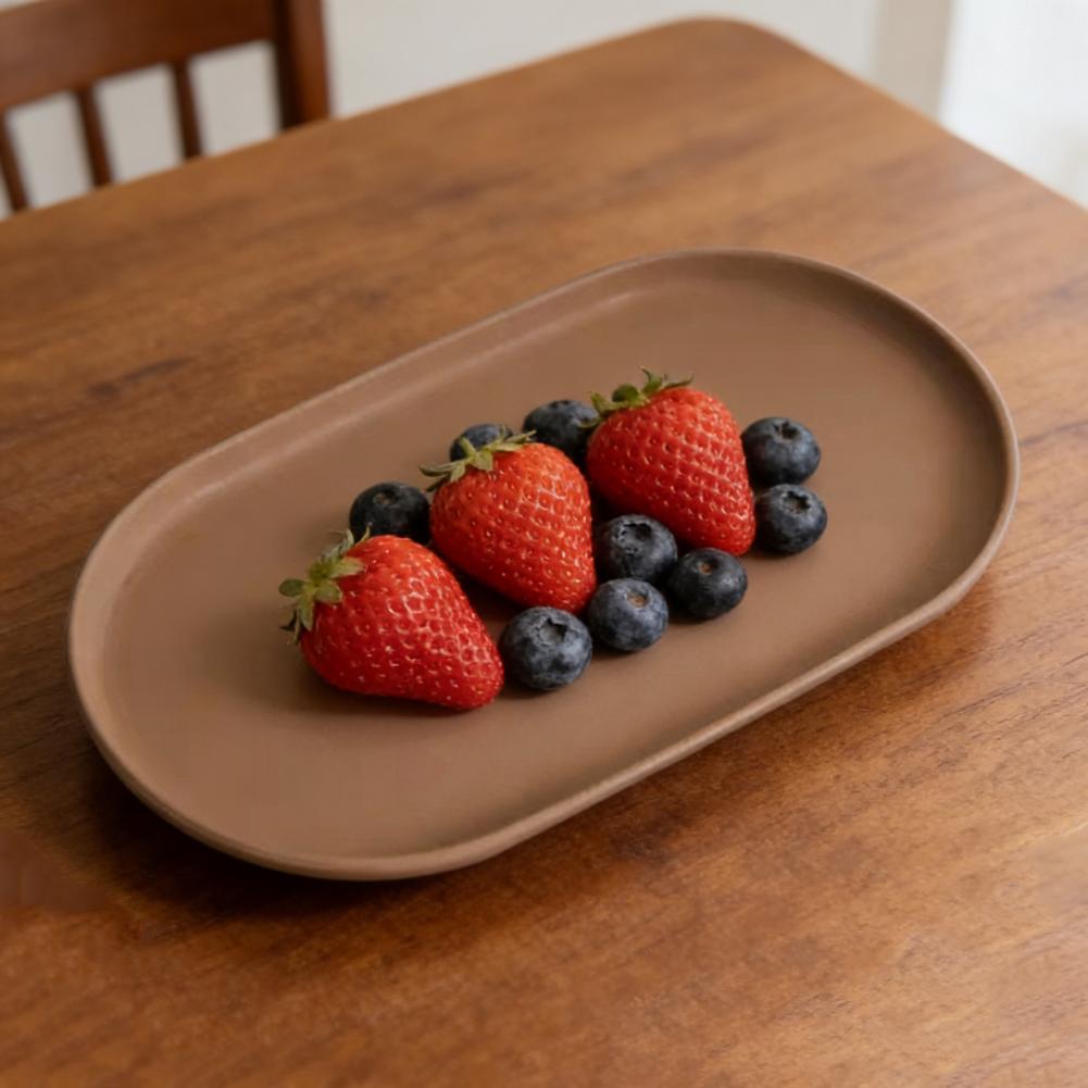 Stackable Fruit Plate Oval Sha - Food Snacks For Camping review and price