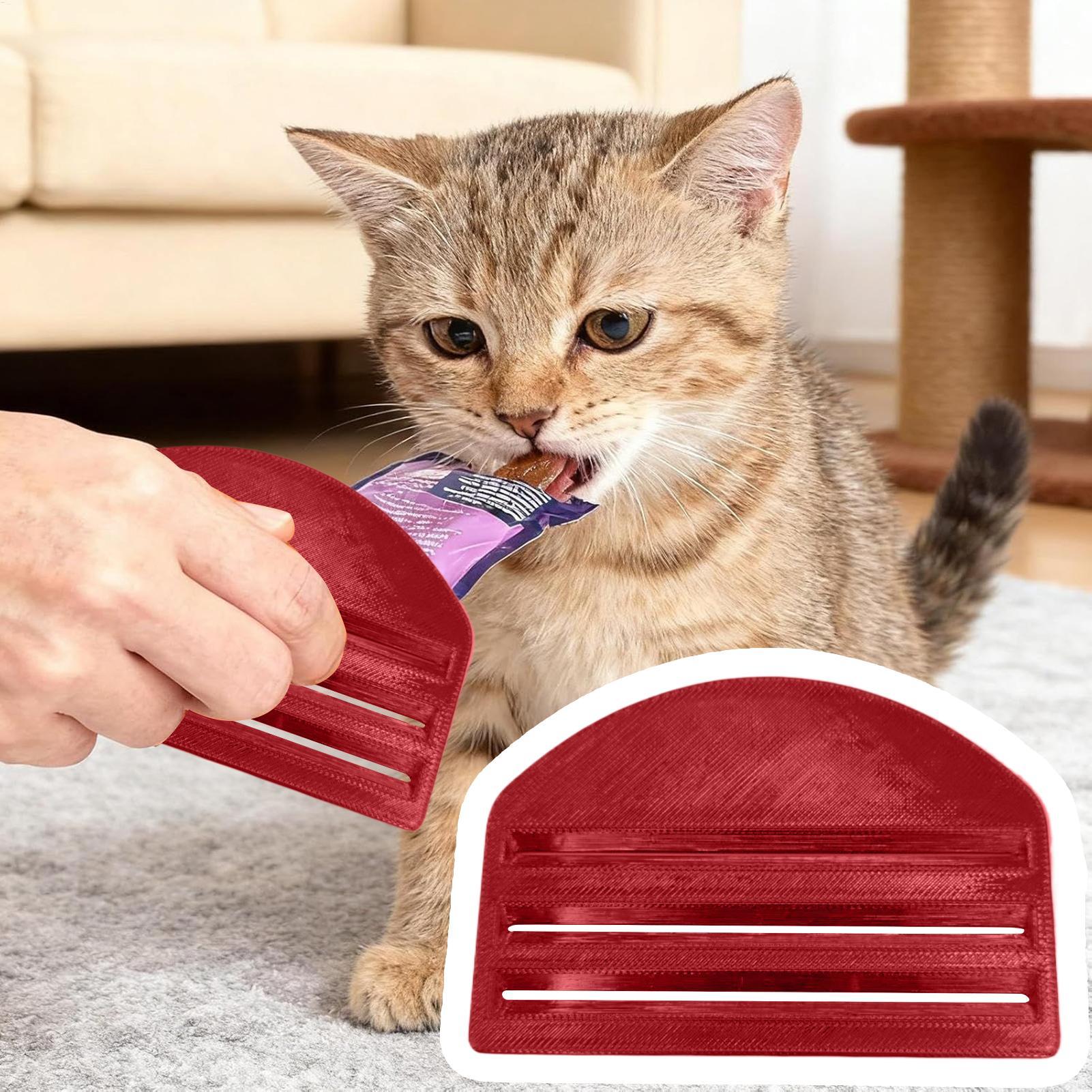 Cat Food Pouch Squeezer Wet Tr - Food Snacks Packets review and price