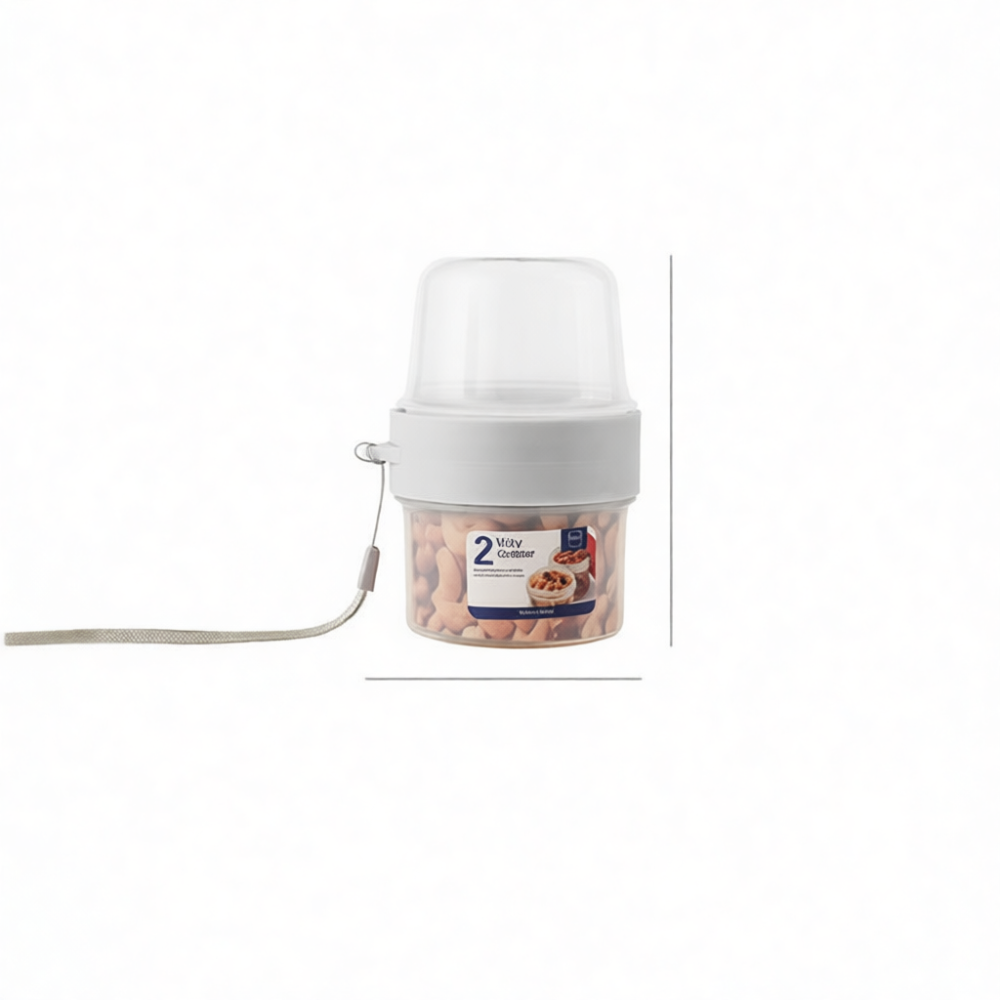 Portable Double Layer Food Sto - Baby Food Snacks Yogurt review and price