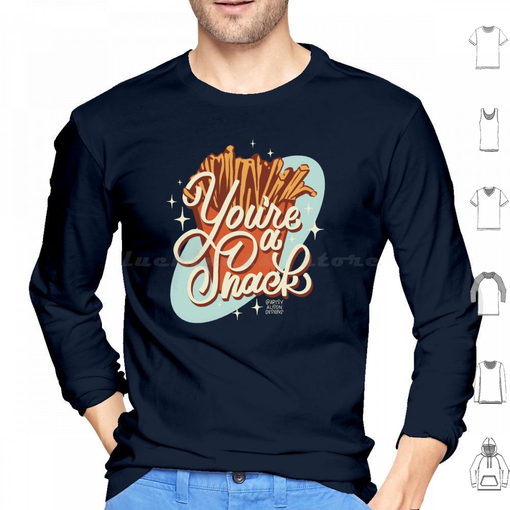 You’re A Snack Hoodie Cotton L - Food Snacks Drawing review and price