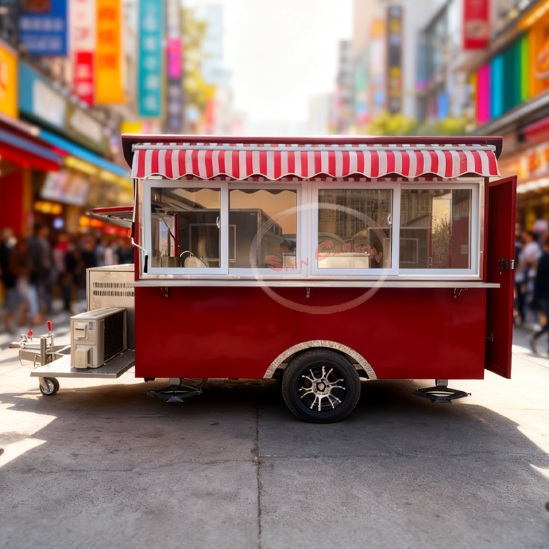 Mobile food truck, multi-funct - Food Snacks For Camping review and price