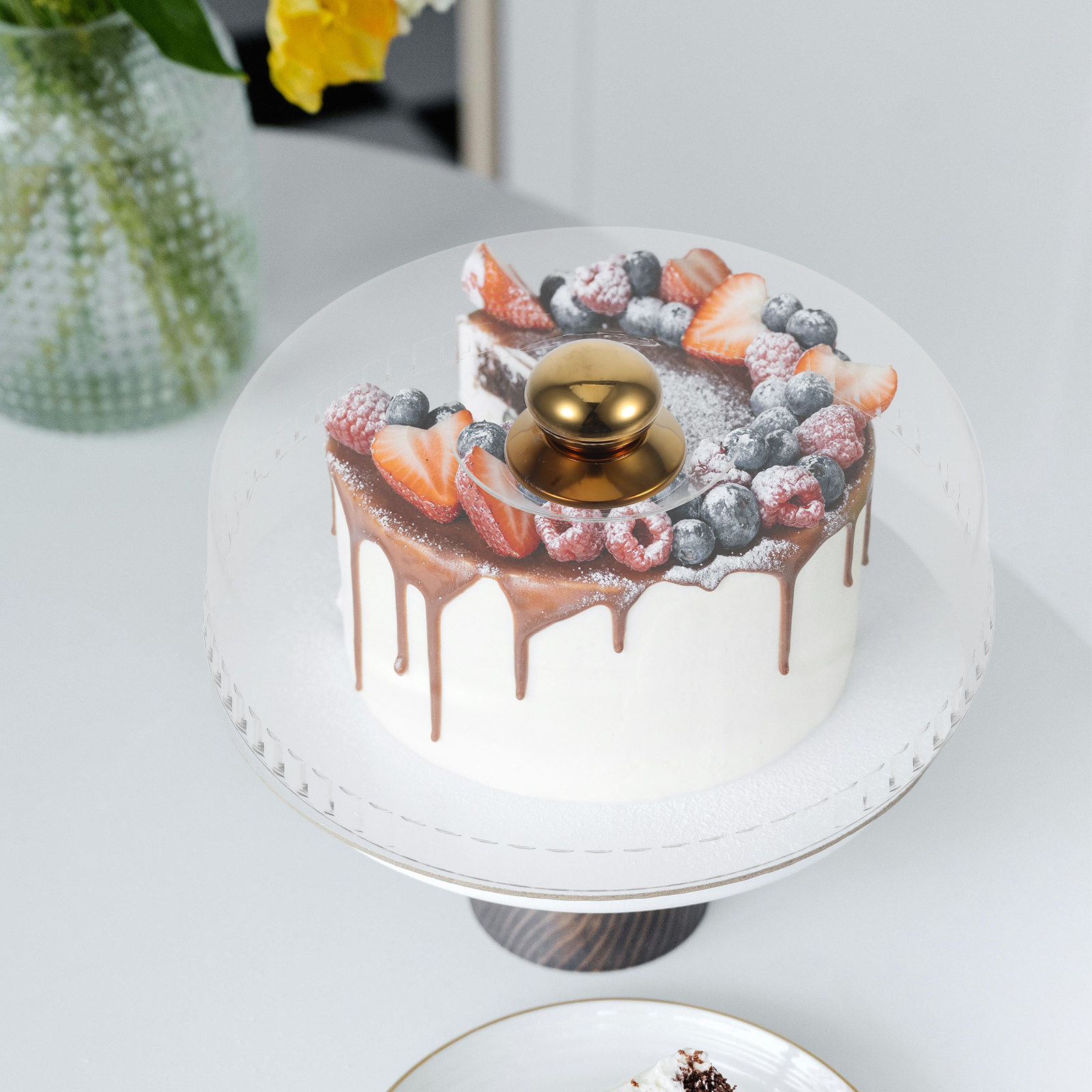 30Cm Clear Acrylic Cake Dome C - Food Snacks For Party review and price