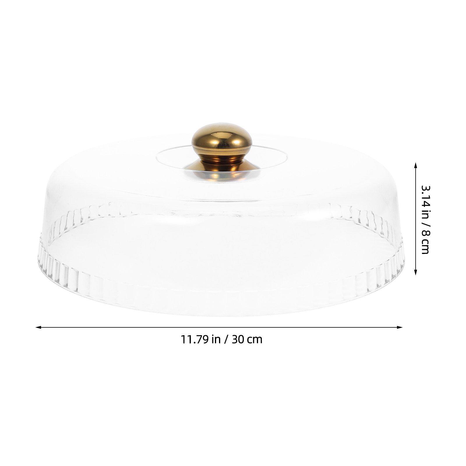 30Cm Clear Acrylic Cake Dome C - Food Snacks For Party review and price