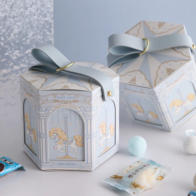 10pcs Gift Box Packaging Baby  - Food Snacks For Party review and price