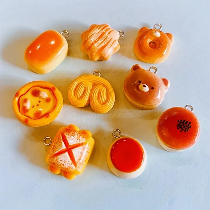 10Pcs Cute Bear Pudding Tart B - Food Snacks For Party review and price