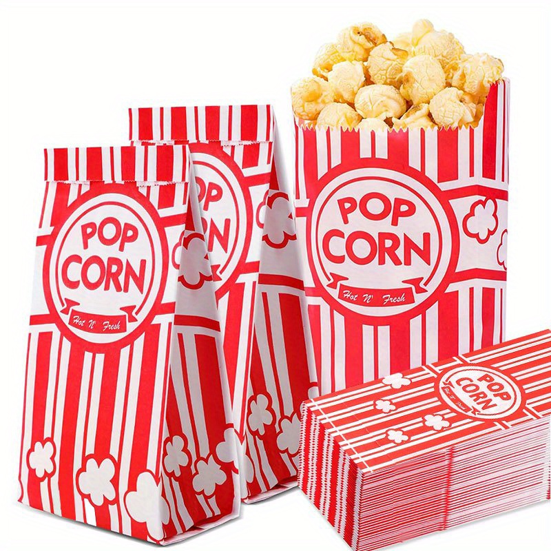 20/50Pcs Popcorn Bags Individu - Food Snacks For Party review and price