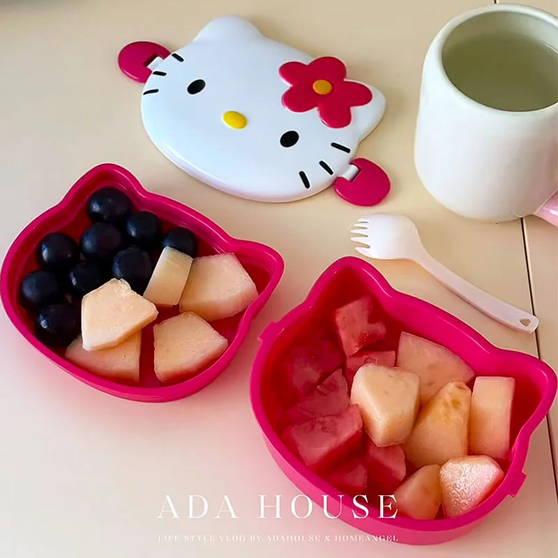 Cute Hello Kitty Shaped Lunch  - Food Snacks Items review and price