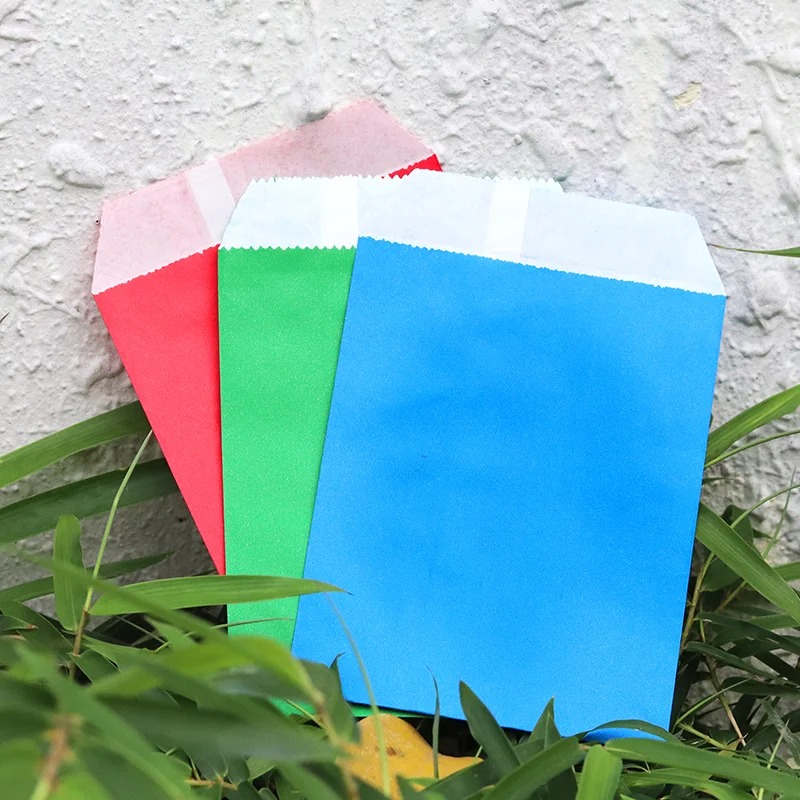 50/100pcs color Gift Kraft Pap - Food Snacks For Party review and price
