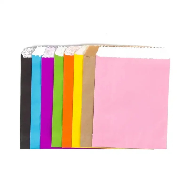 50/100pcs color Gift Kraft Pap - Food Snacks For Party review and price