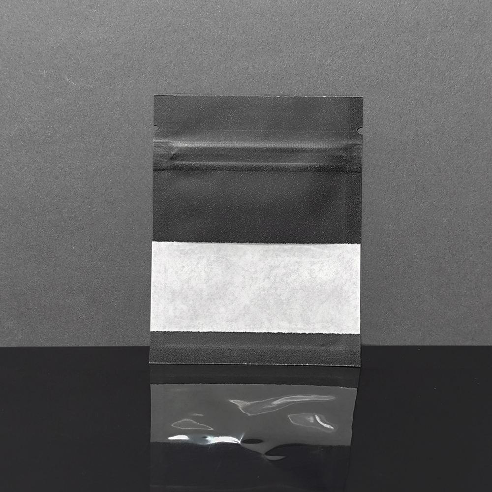 100pcs Black Reclosable Kraft  - Food Snacks Packets review and price