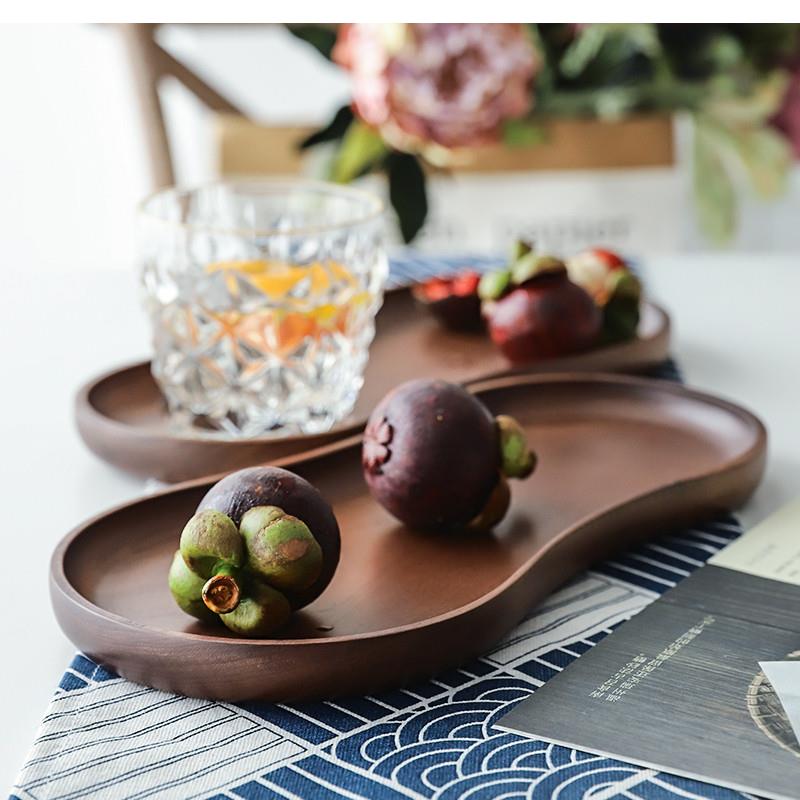 Black Walnut Pure Solid Wood T - Food Snacks Items review and price